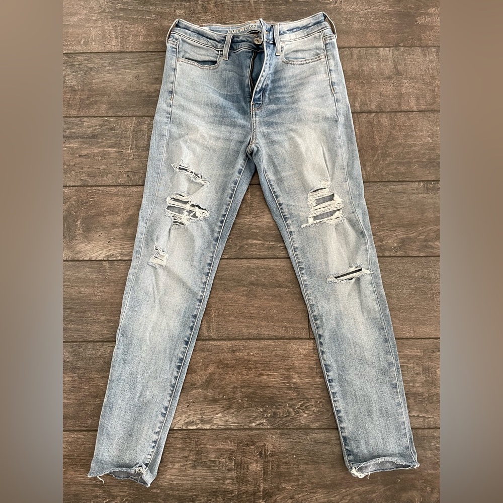 American Eagle High Rise Jegging Crop Size 6R